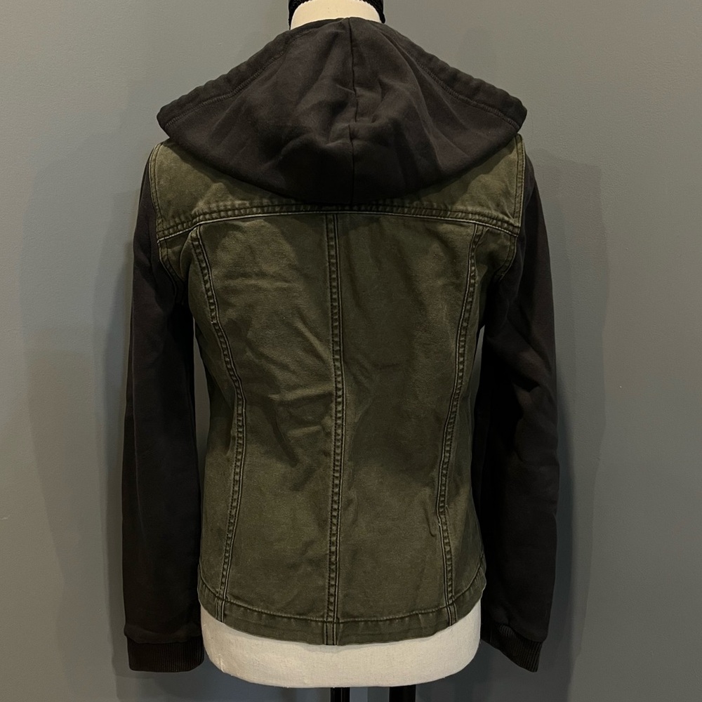 American Eagle Hooded Twill Jacket - Picture 5 of 7